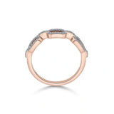 Cuban Drip Ice Link Ring