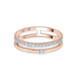 Meta Eternal Baguette Radiance Ring - Zen Diamond India