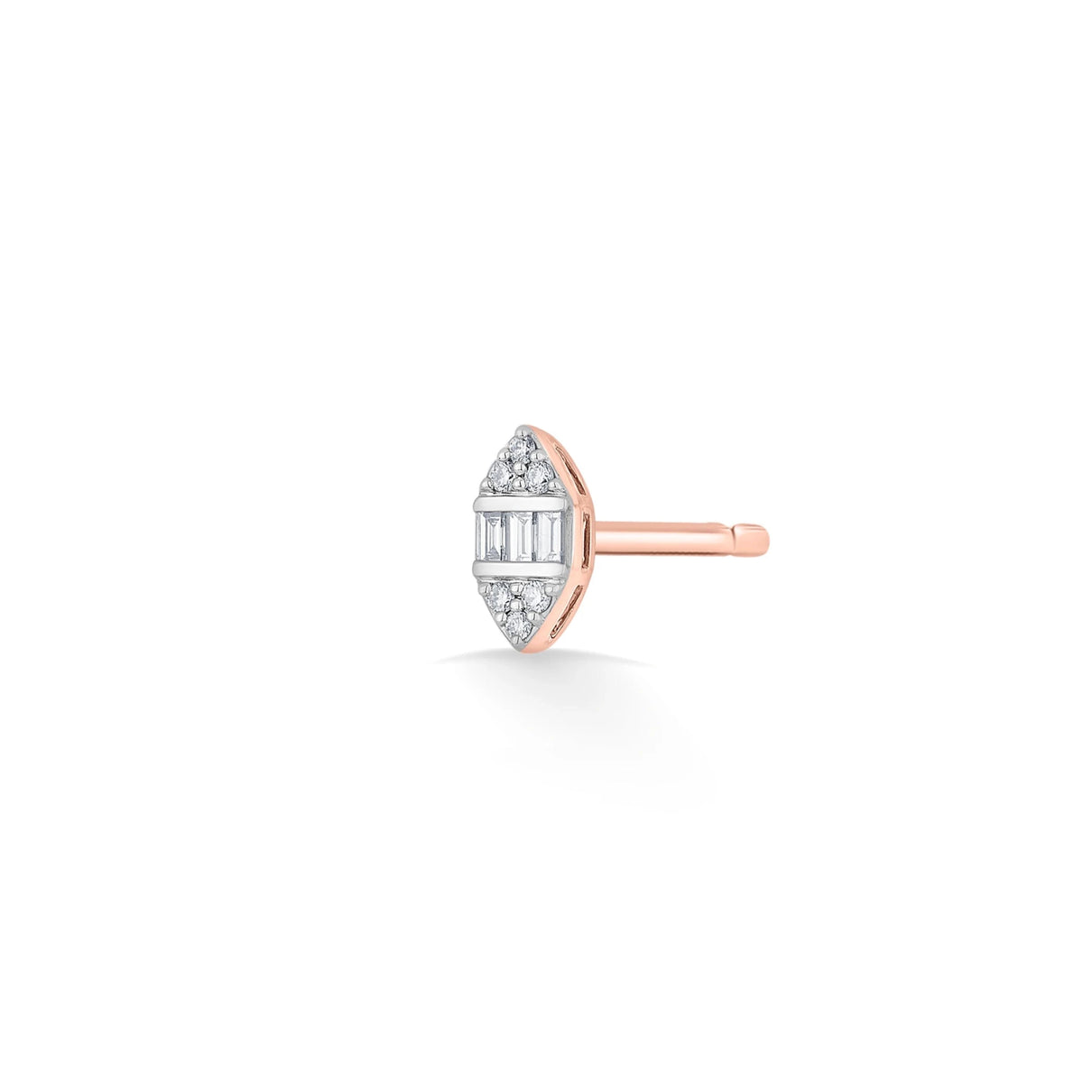 Deck Up Marquise Meridian Studs - Zen Diamond India