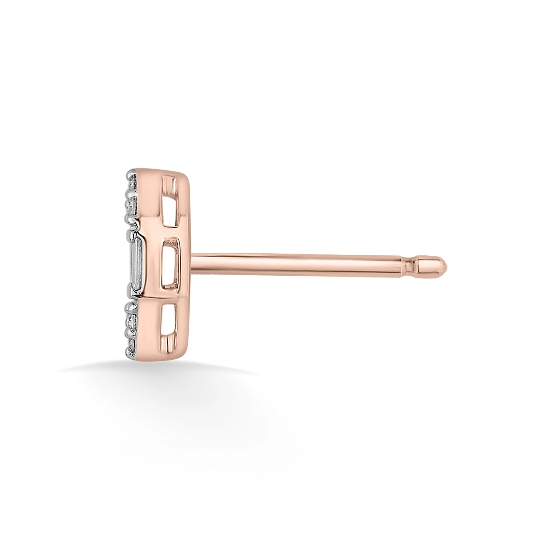 Deck Up Marquise Meridian Studs - Zen Diamond India