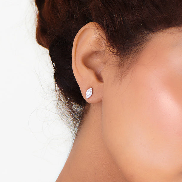 Deck Up Marquise Meridian Studs - Zen Diamond India
