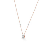 Deck Up Baguette Grace Luxe Necklace - Zen Diamond India