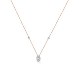 Deck Up Baguette Grace Luxe Necklace - Zen Diamond India