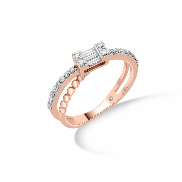 Gleam Grid Luxe Ring