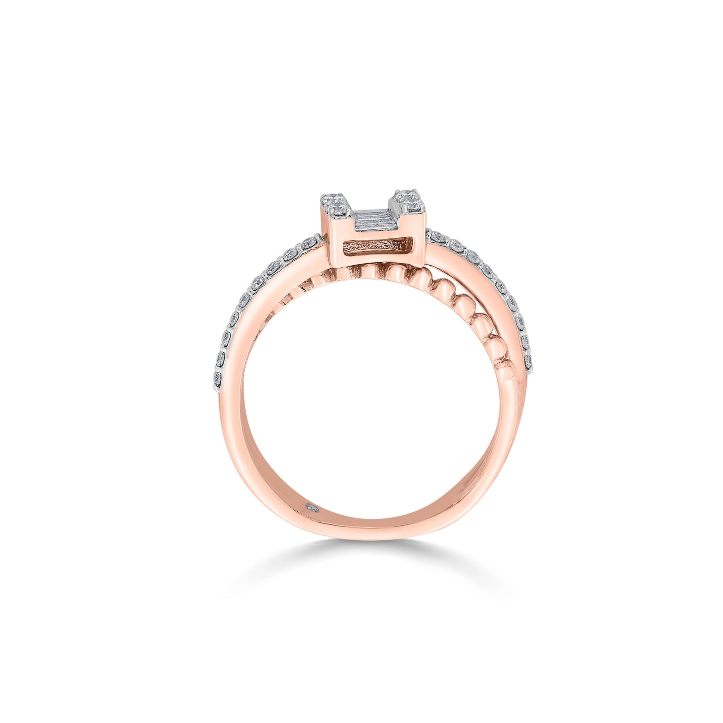Gleam Grid Luxe Ring