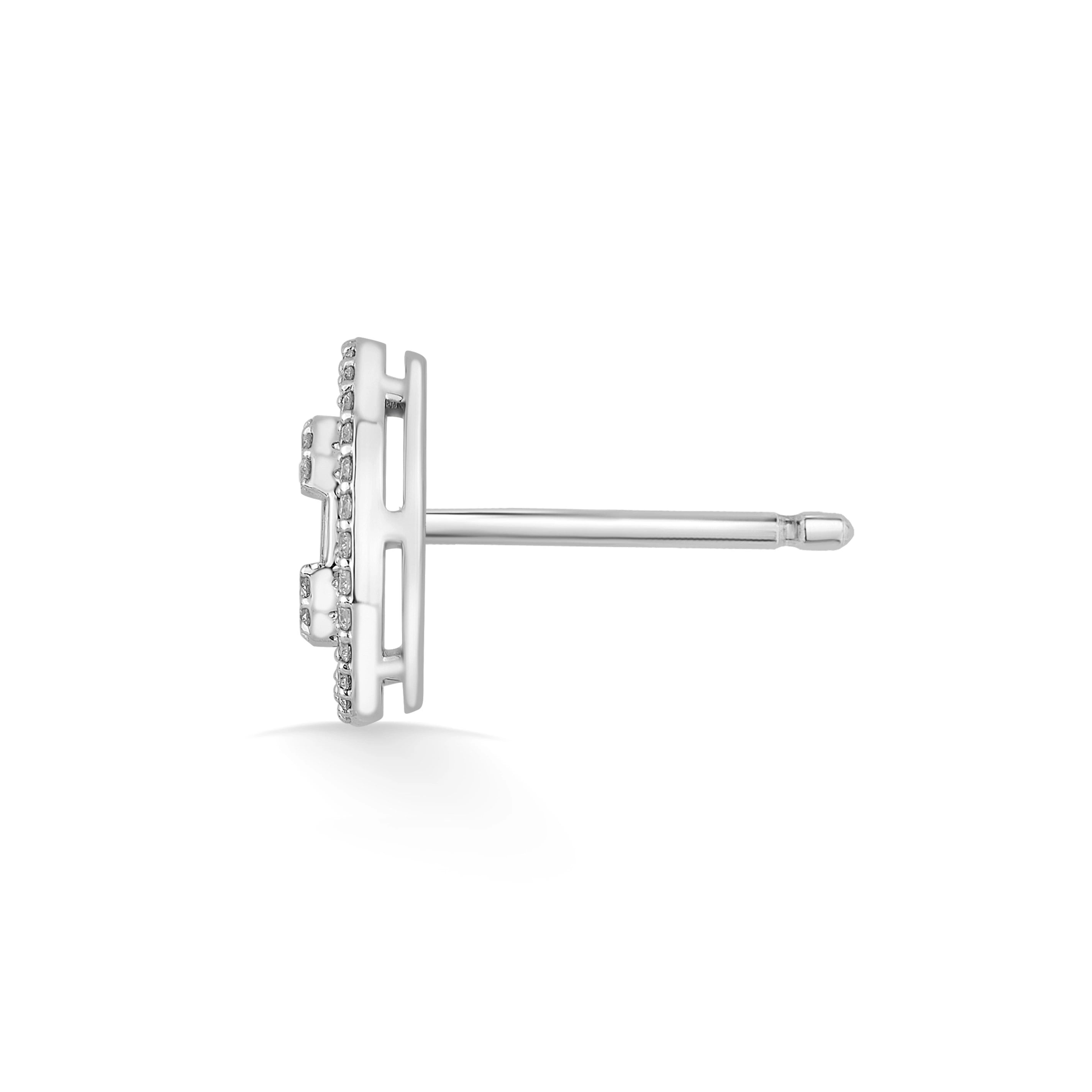 Toren Sapphire Horizon Studs - Zen Diamond India