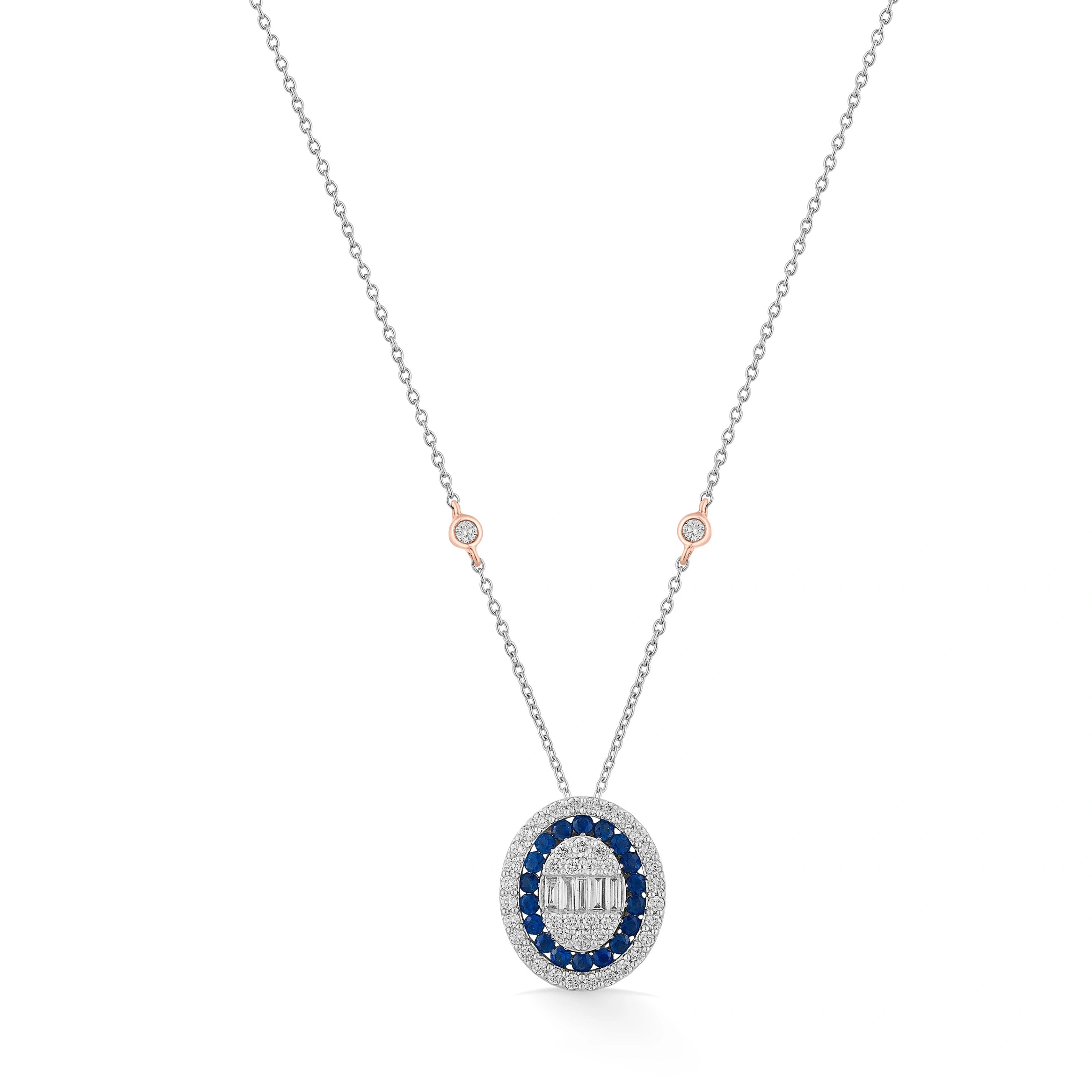 Midnight Royale Pendant - Zen Diamond India