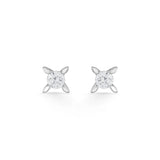 Solitaire PetalShine Spark Studs - Zen Diamond India