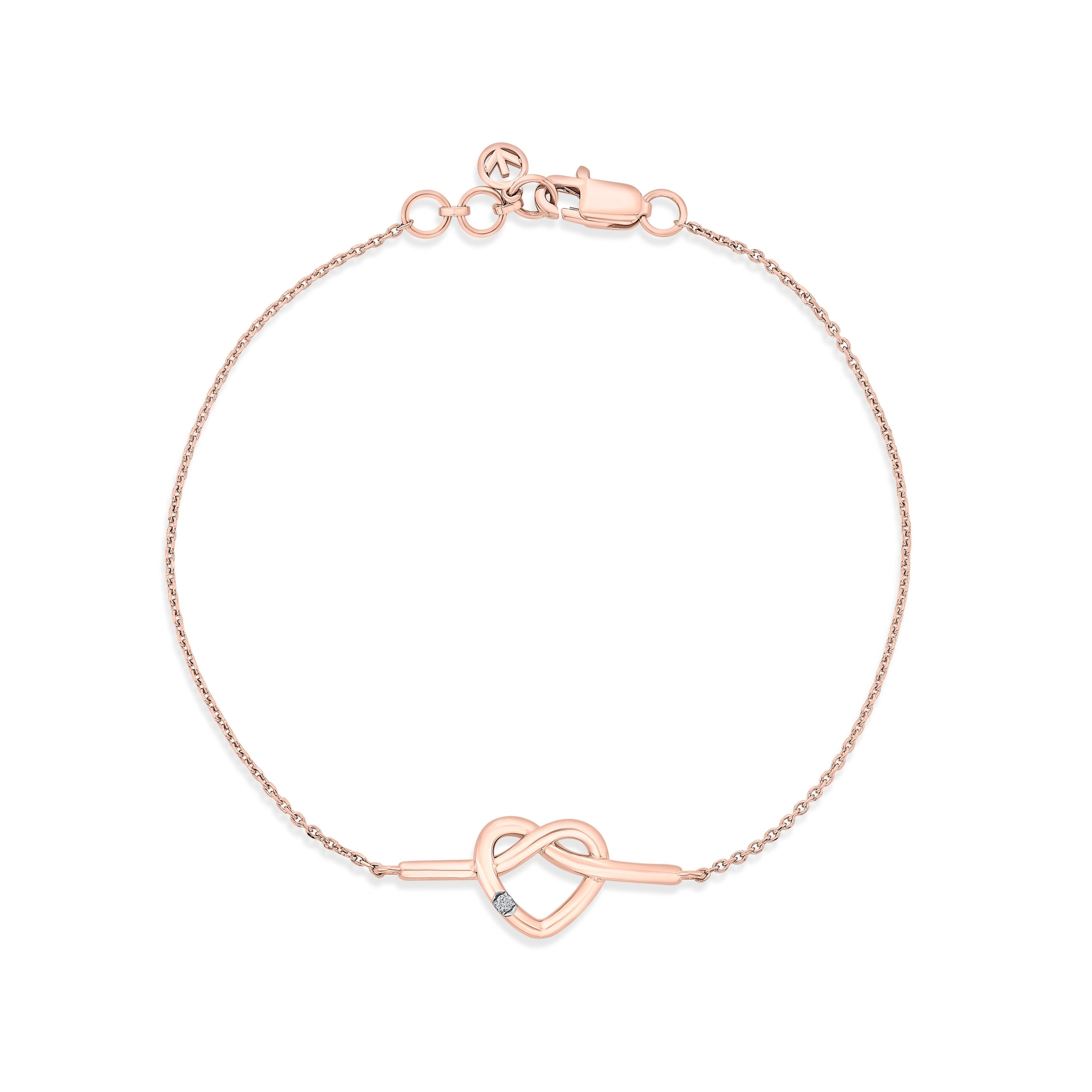 Love Knot Eternal Promise Spark Bracelet - Zen Diamond India
