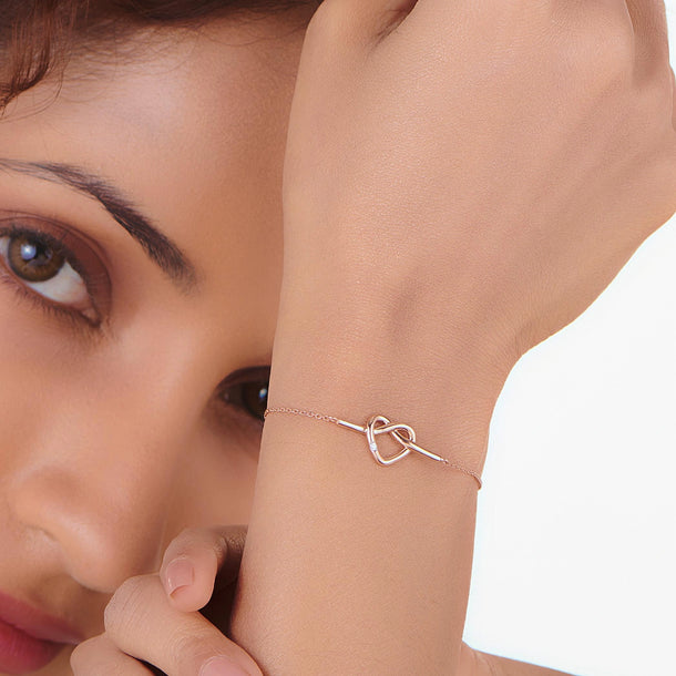 Love Knot Eternal Promise Spark Bracelet - Zen Diamond India