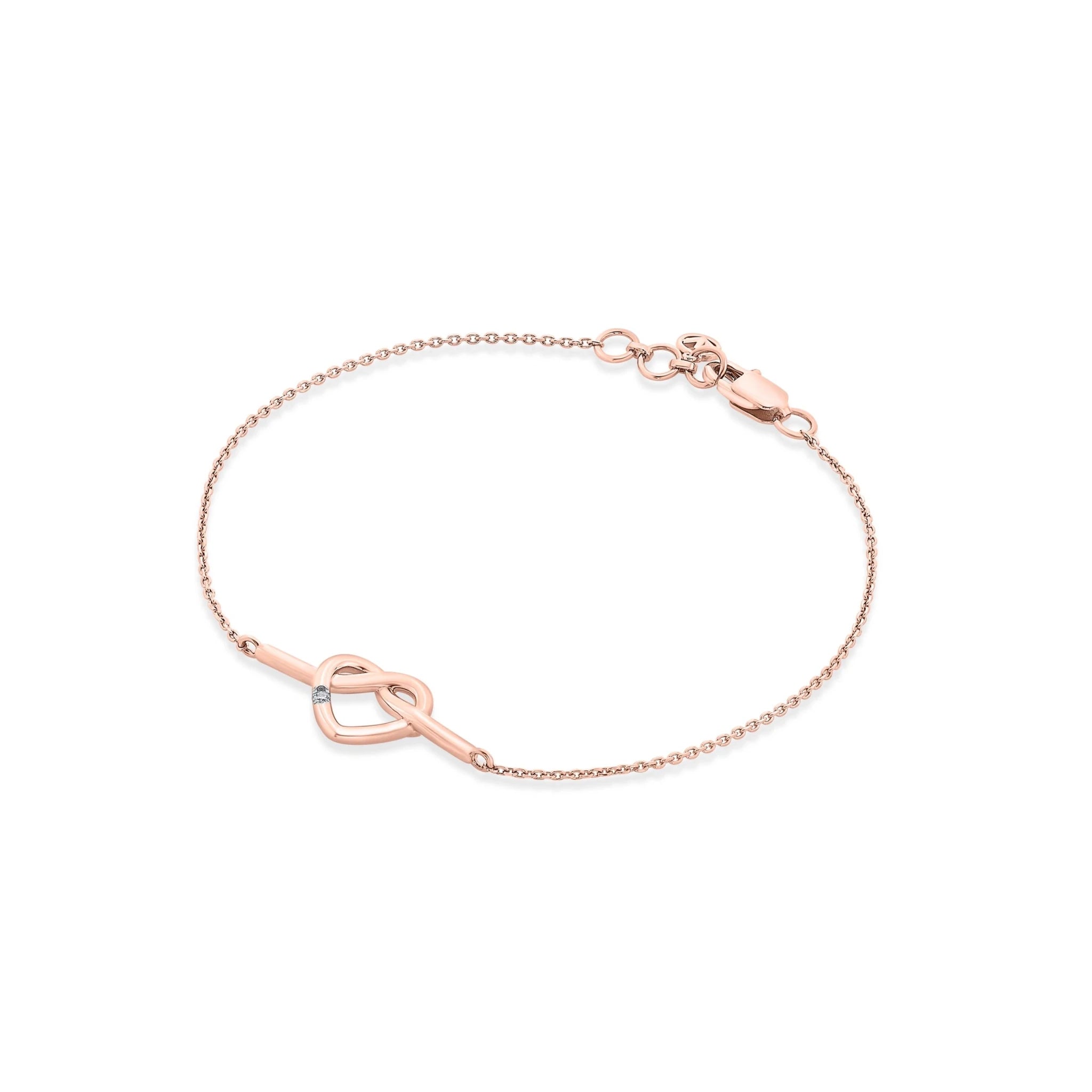 Love Knot Eternal Promise Spark Bracelet - Zen Diamond India