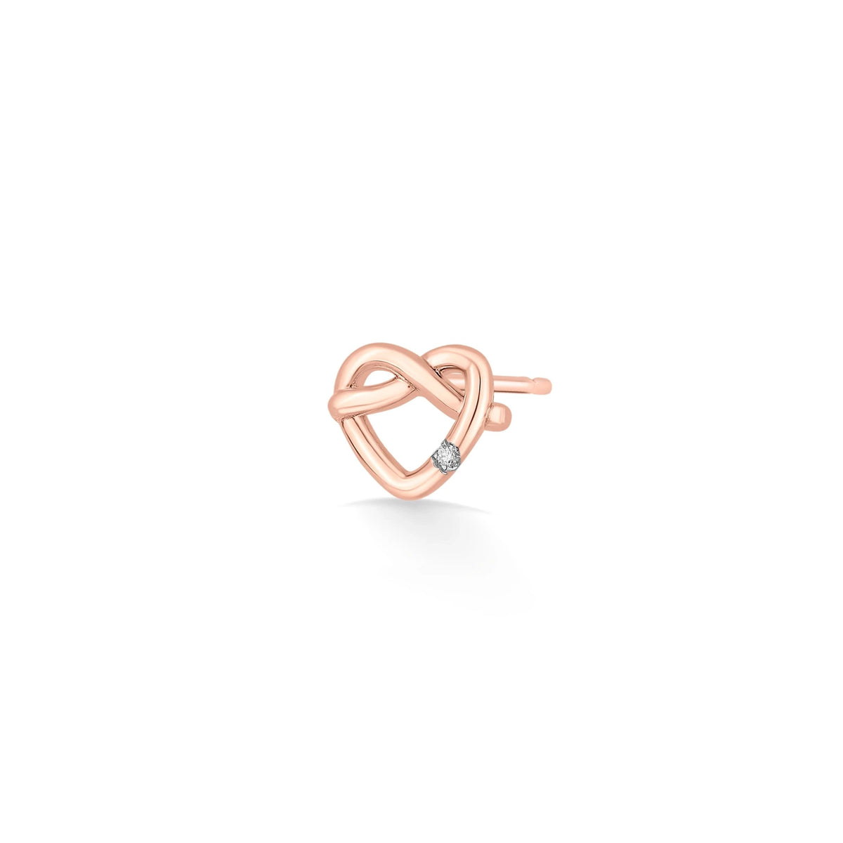 Love Knot Eternal Glow Studs - Zen Diamond India