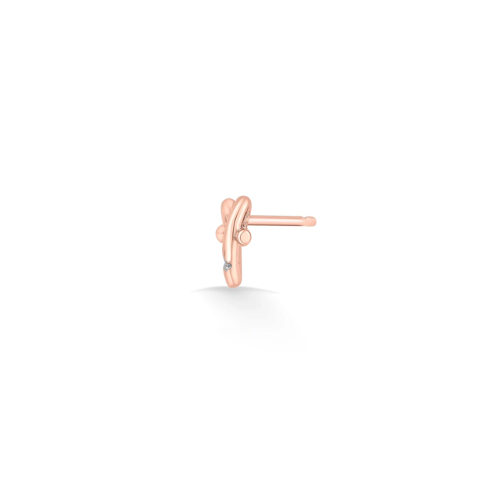Love Knot Eternal Glow Studs - Zen Diamond India
