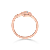 Eternal Knot Diamond Ring - Zen Diamond India