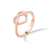 Eternal Knot Diamond Ring - Zen Diamond India