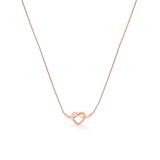 Twist of Eternity Luxe Love Knot Pendant - Zen Diamond India