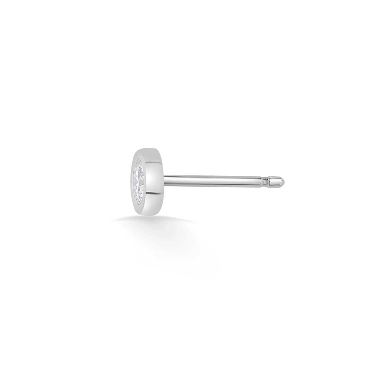 Solitaire GlowCircle Classic Studs - Zen Diamond India