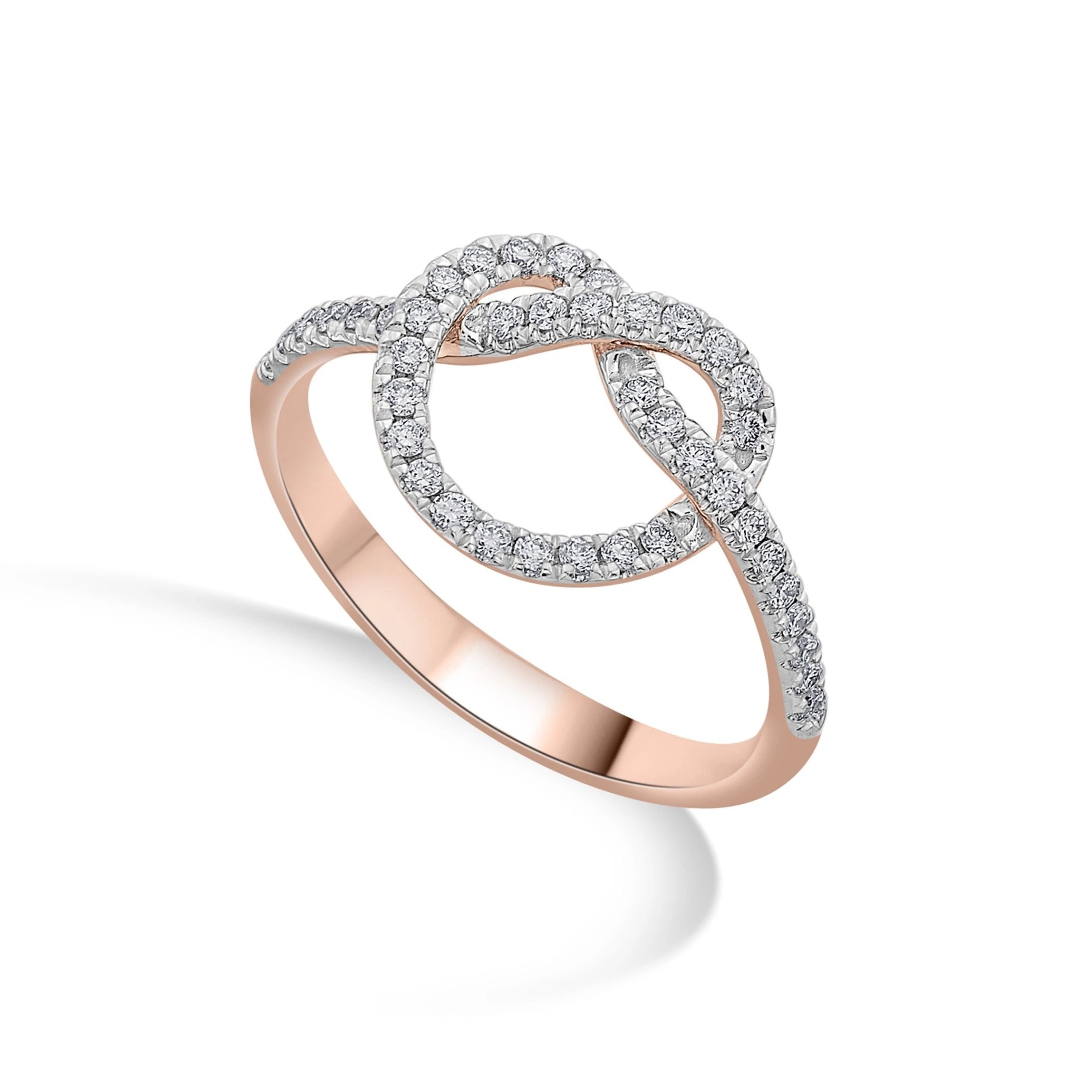 Infinity Spark Diamond Ring