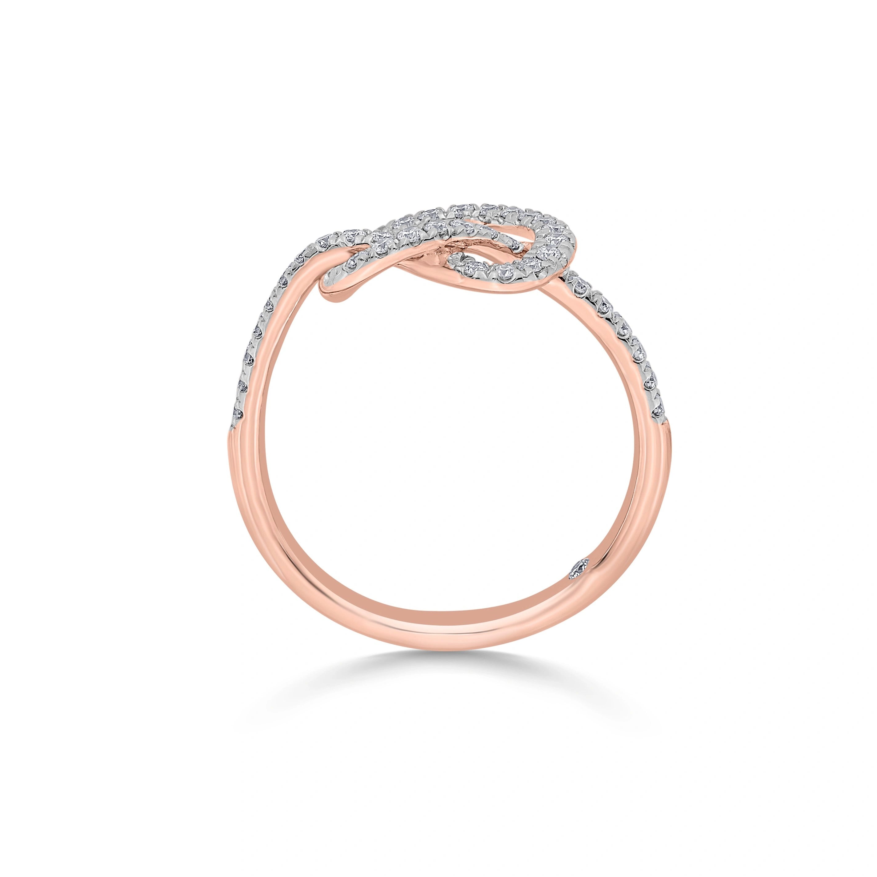 Infinity Spark Diamond Ring