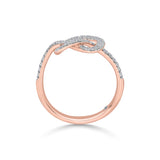 Love Knot Infinity Spark Diamond Ring - Zen Diamond India