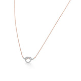 Diamond Embrace Luxe Love Knot Pendant - Zen Diamond India