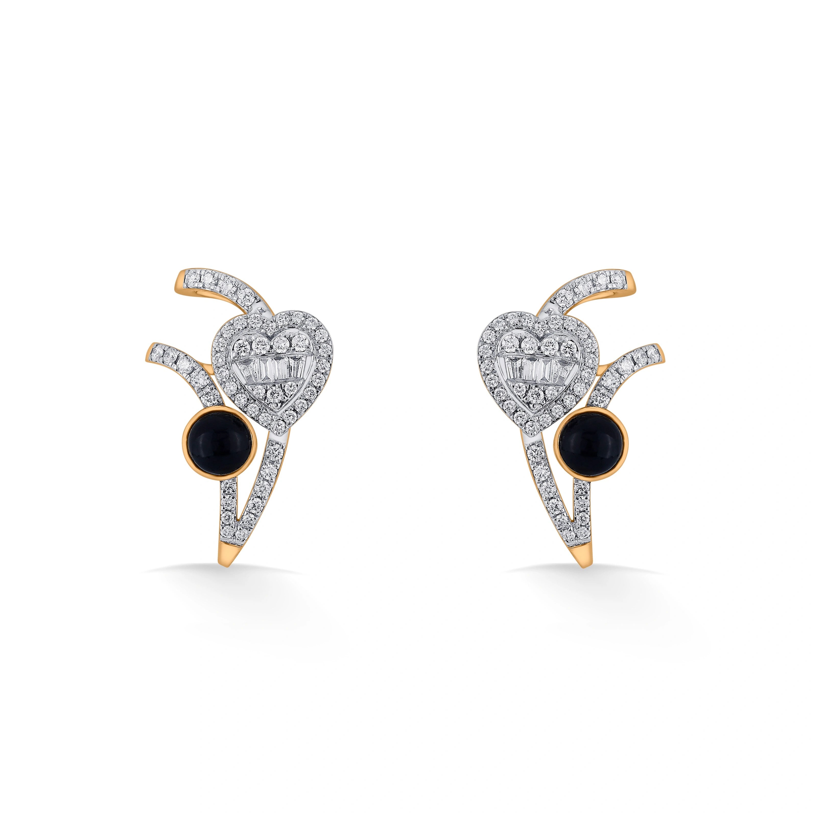Kismet Floating Radiance Earrings - Zen Diamond India