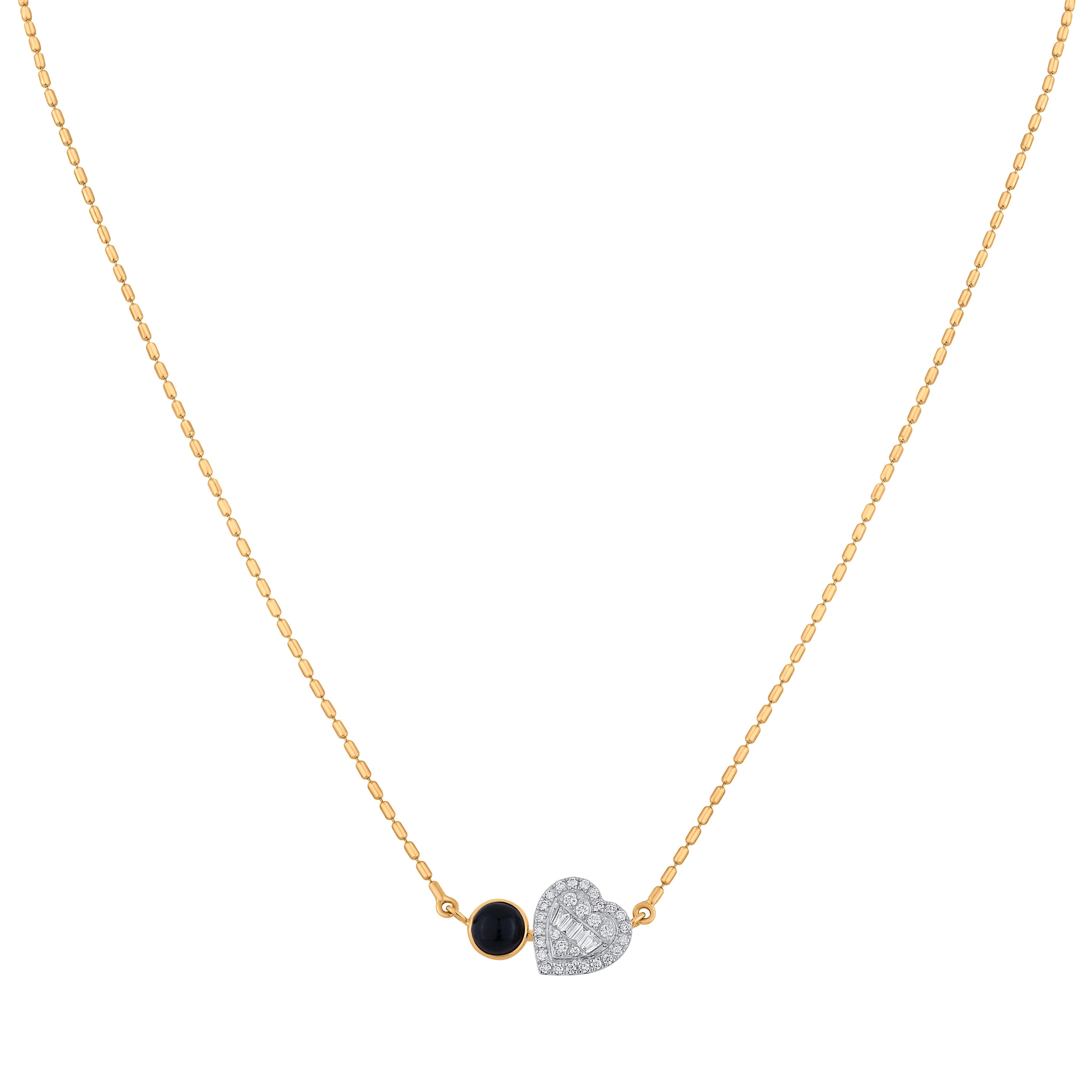 Kismet Midnight Muse Pendant - Zen Diamond India