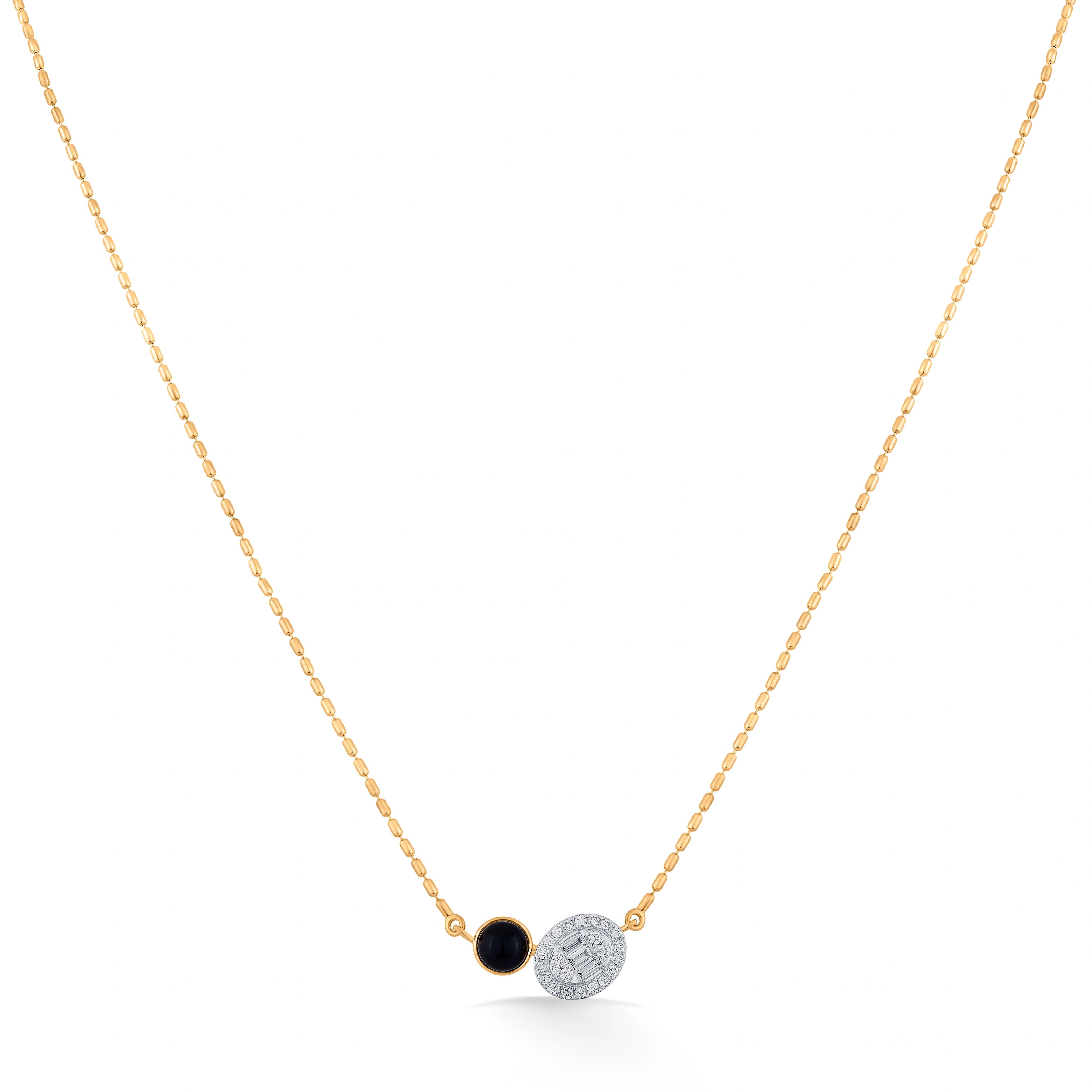 Kismet Noir Glow Pendant - Zen Diamond India