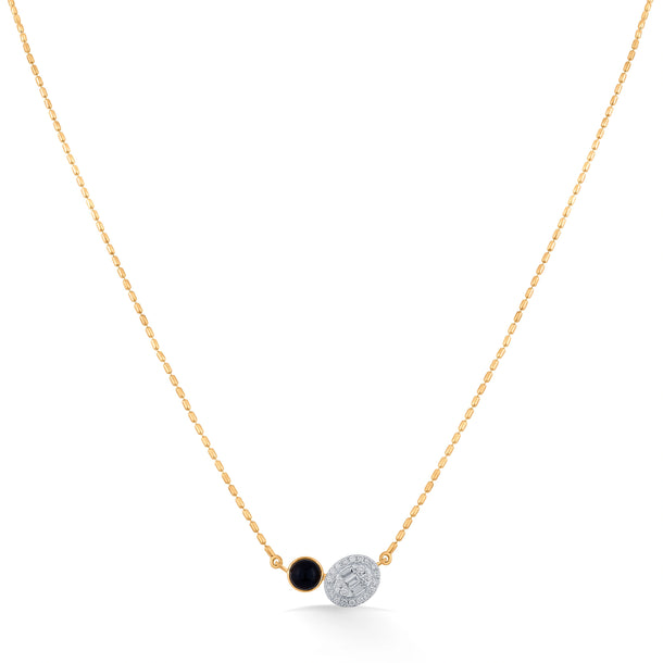 Kismet Noir Glow Pendant - Zen Diamond India