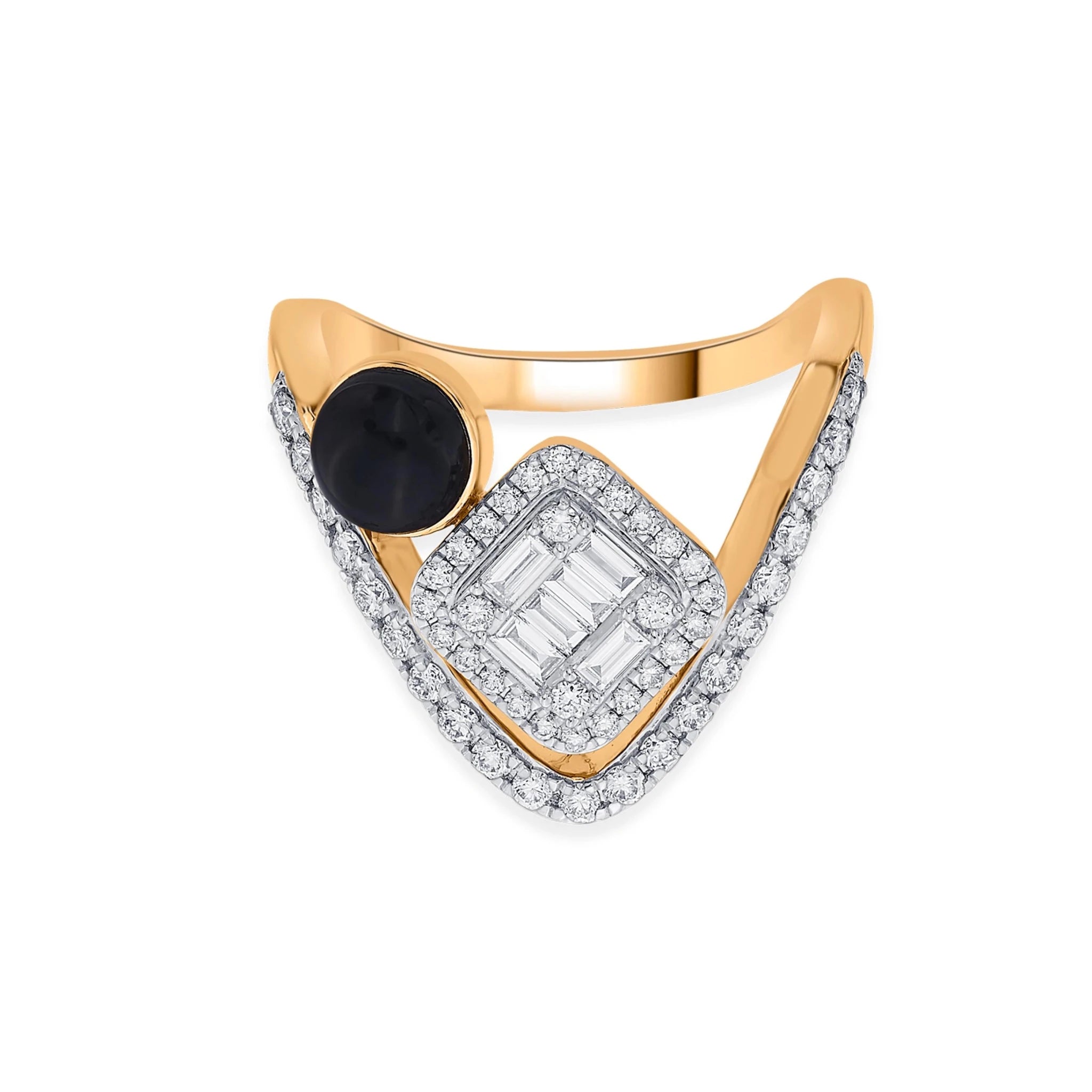 Kismet Midnight Prism Ring - Zen Diamond India