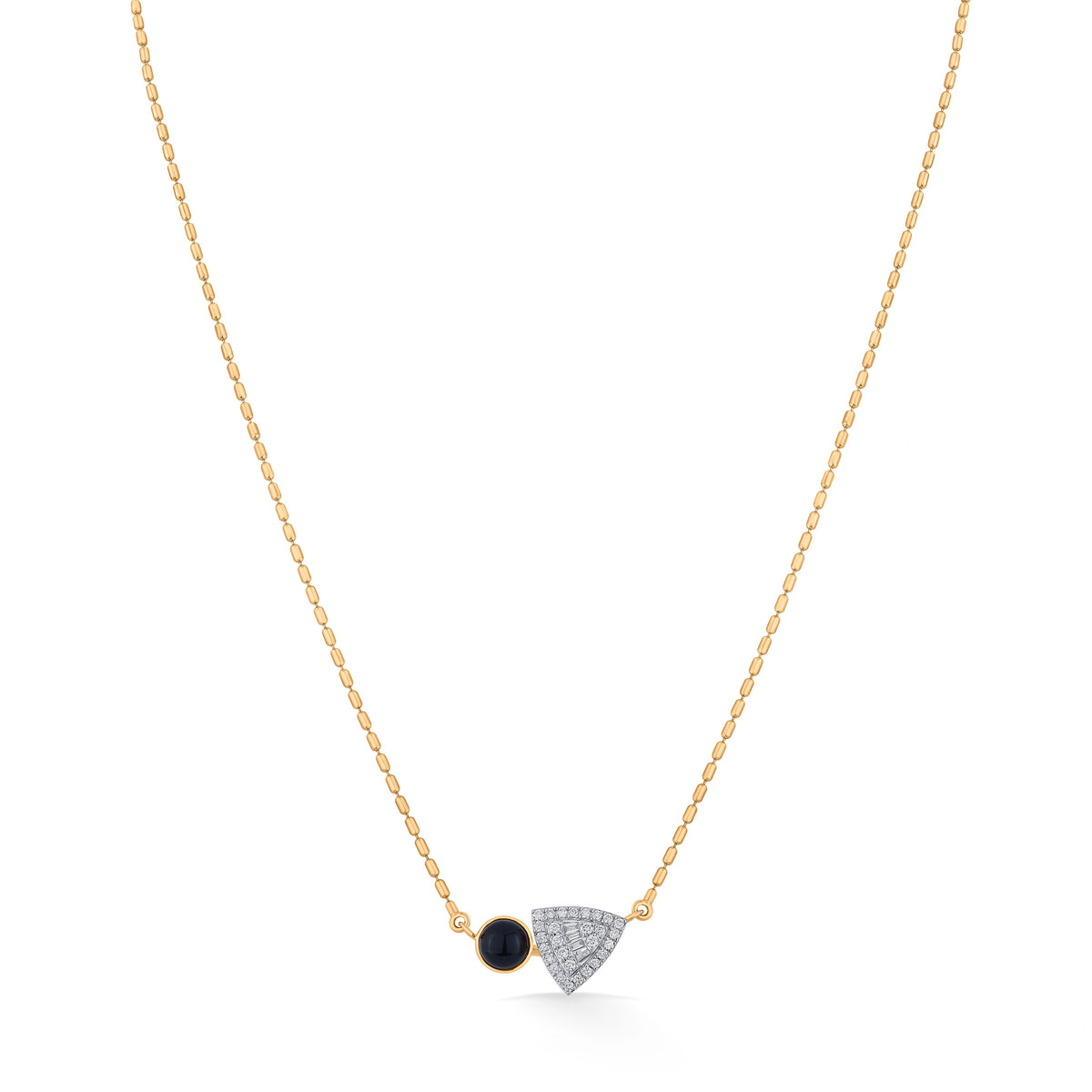 Kismet Bold Harmony Pendant - Zen Diamond India