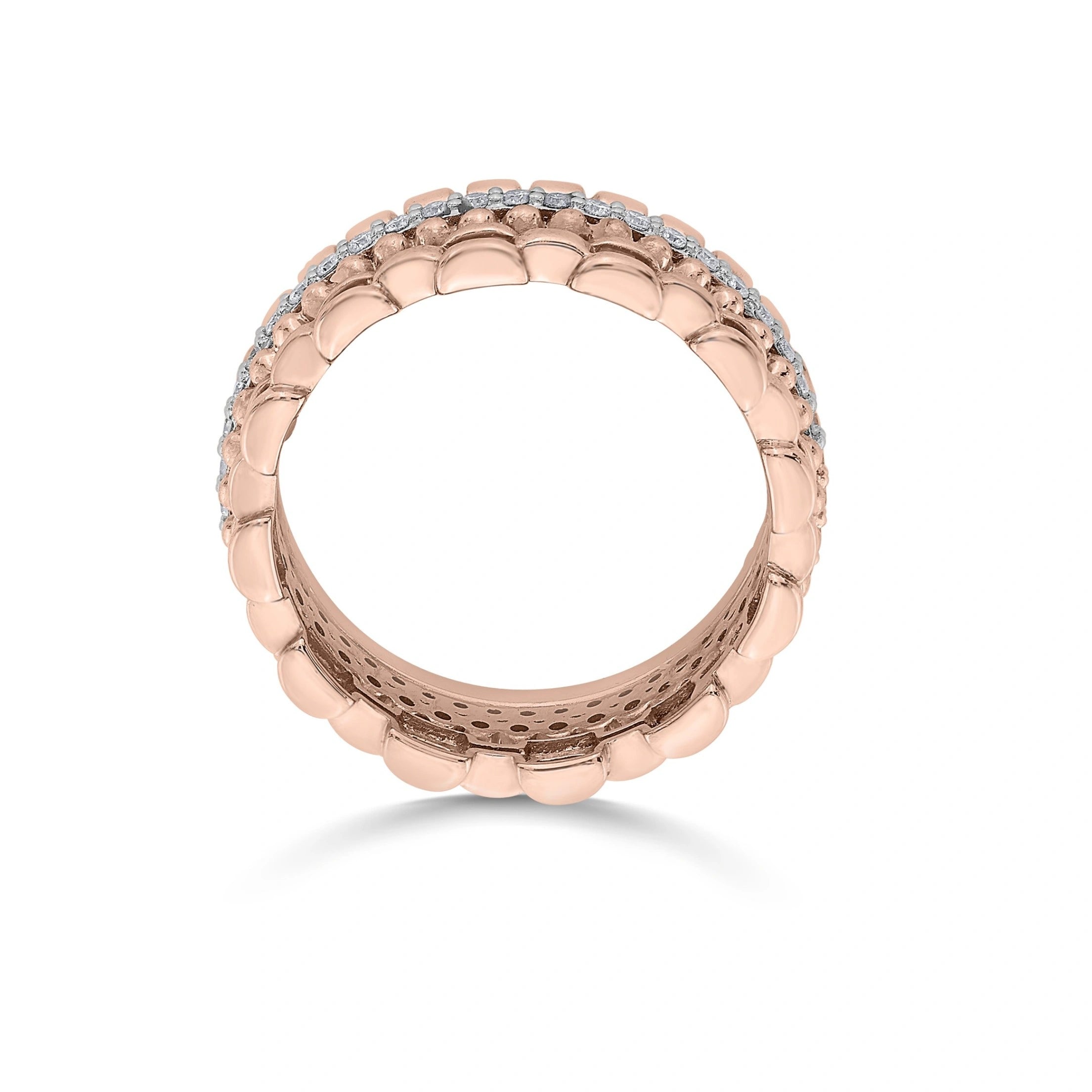 Boujee Royale Diamond Fortress Ring