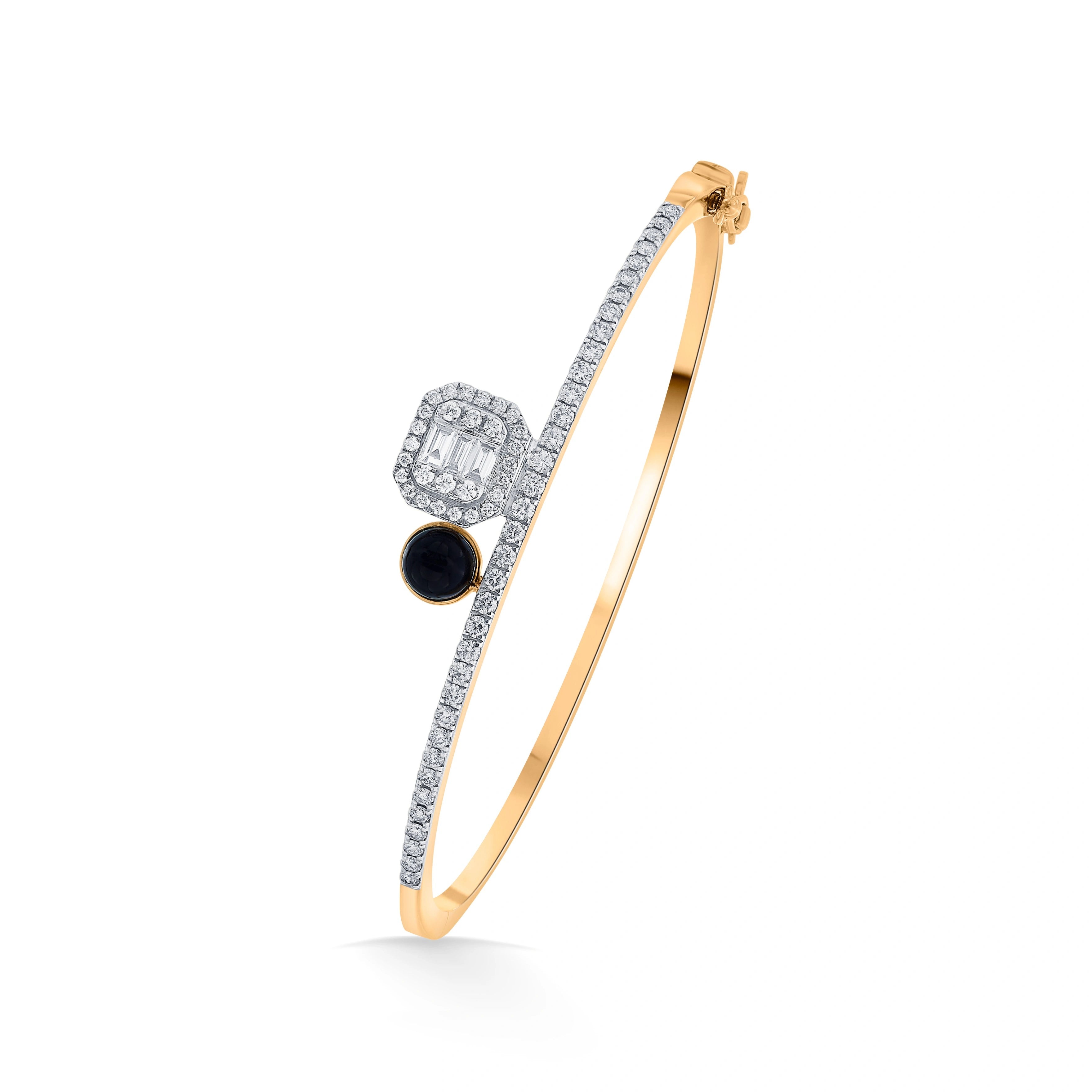 Kismet Noir Halo Bracelet - Zen Diamond India