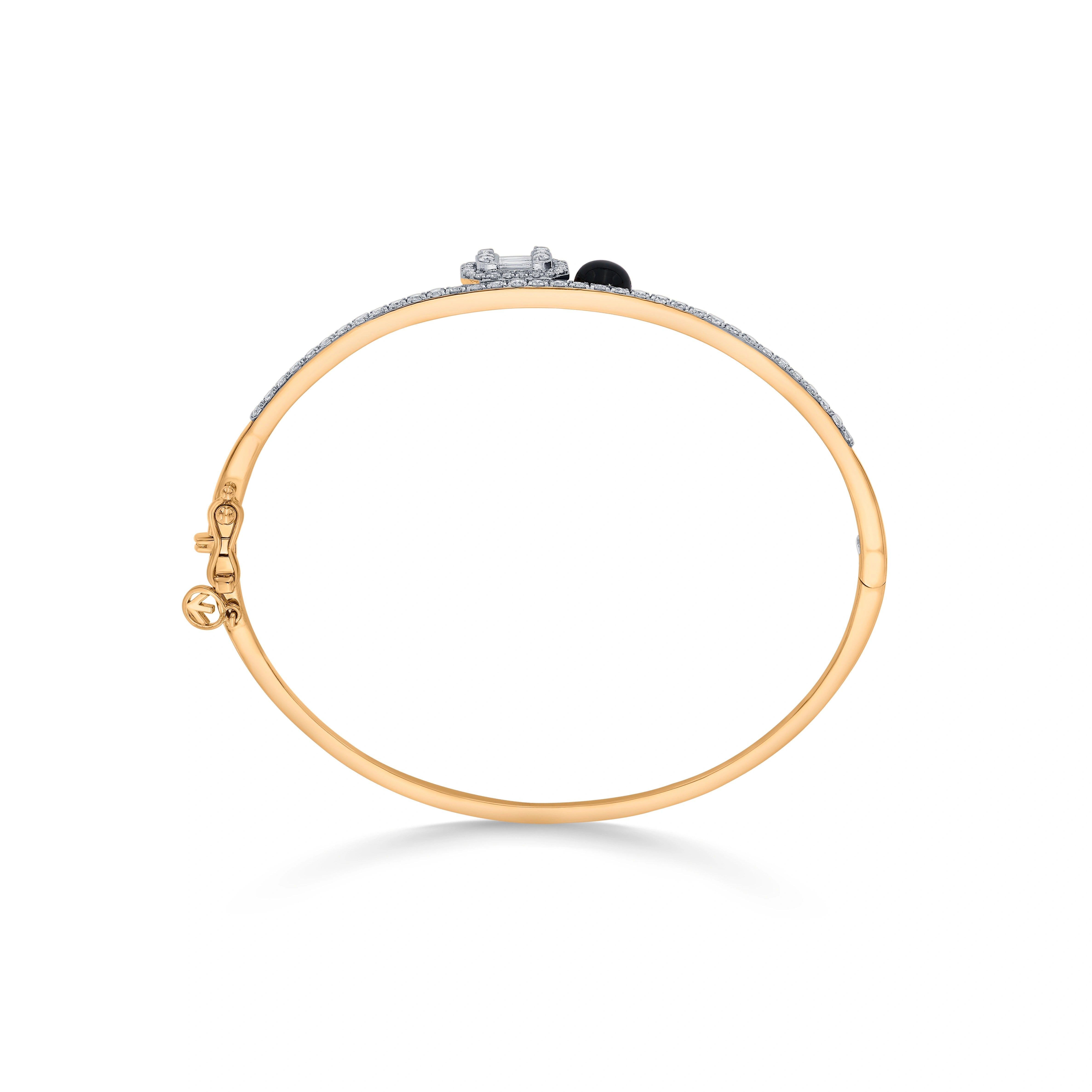 Kismet Noir Halo Bracelet - Zen Diamond India