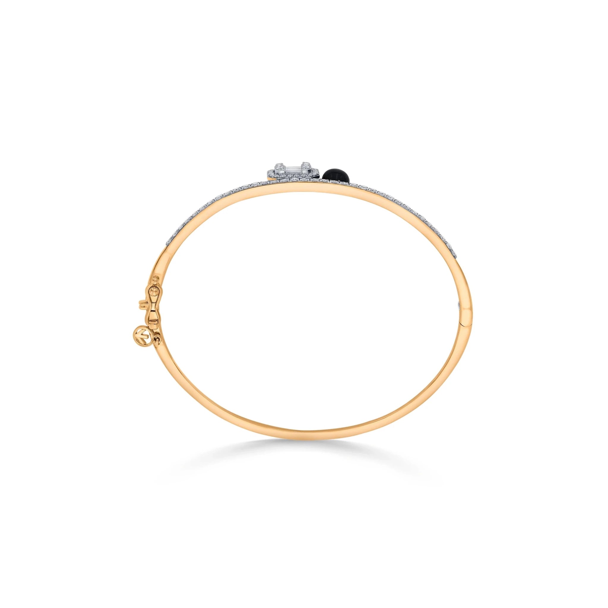 Kismet Noir Halo Bracelet - Zen Diamond India