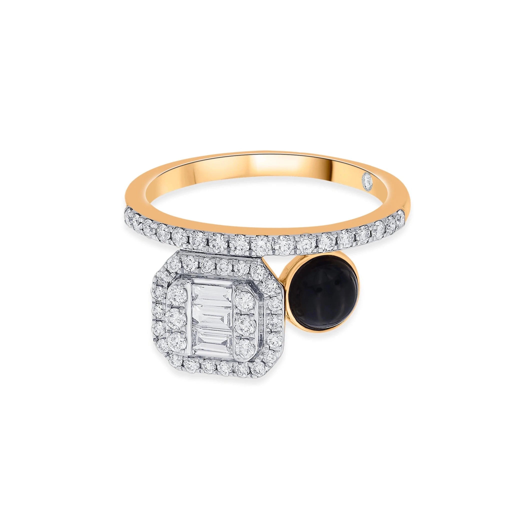 Kismet Eclipse Radiance Ring - Zen Diamond India