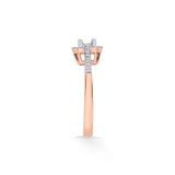 Luminous Halo Fusion Ring - Zen Diamond India