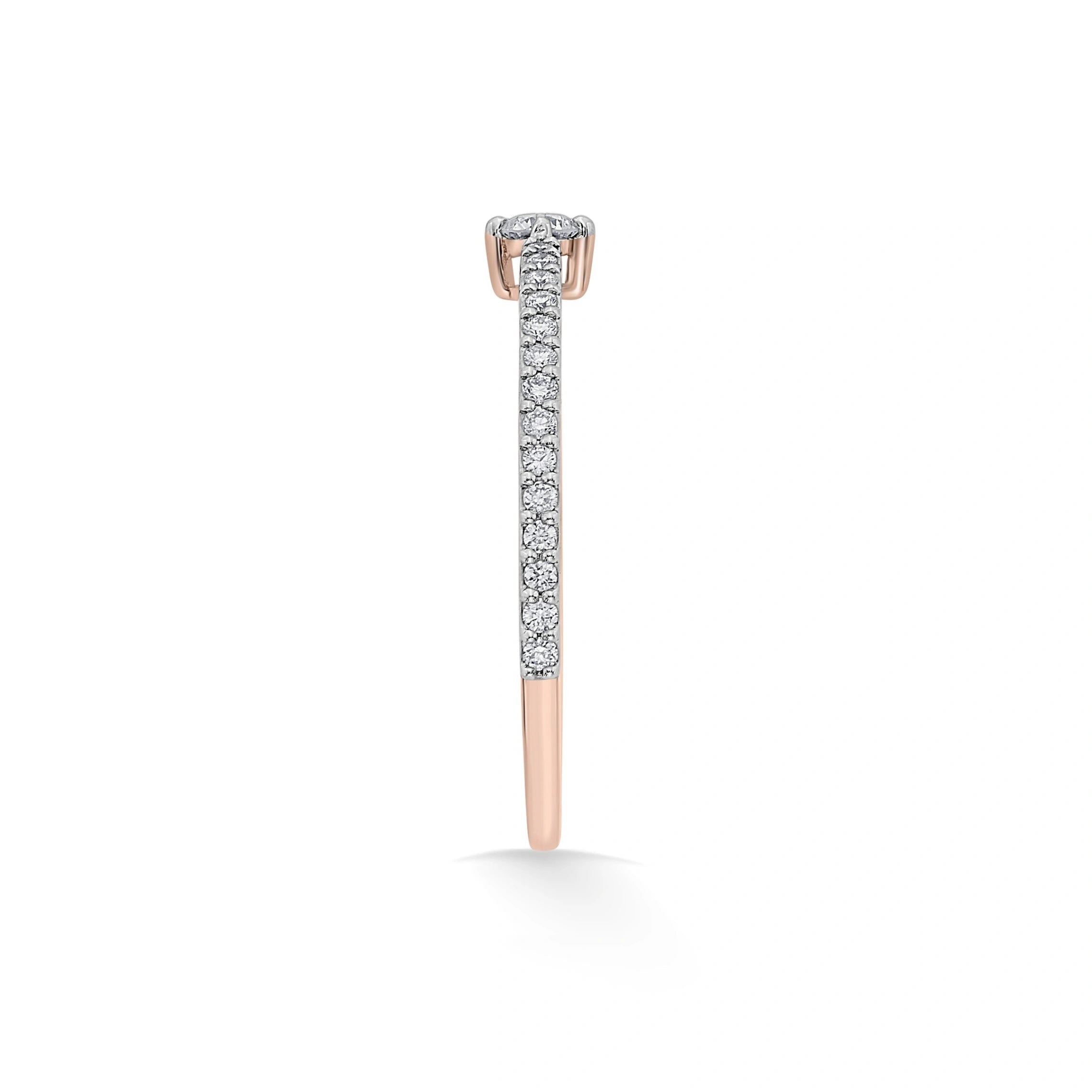 Boujee Rosé Starlight Band Ring