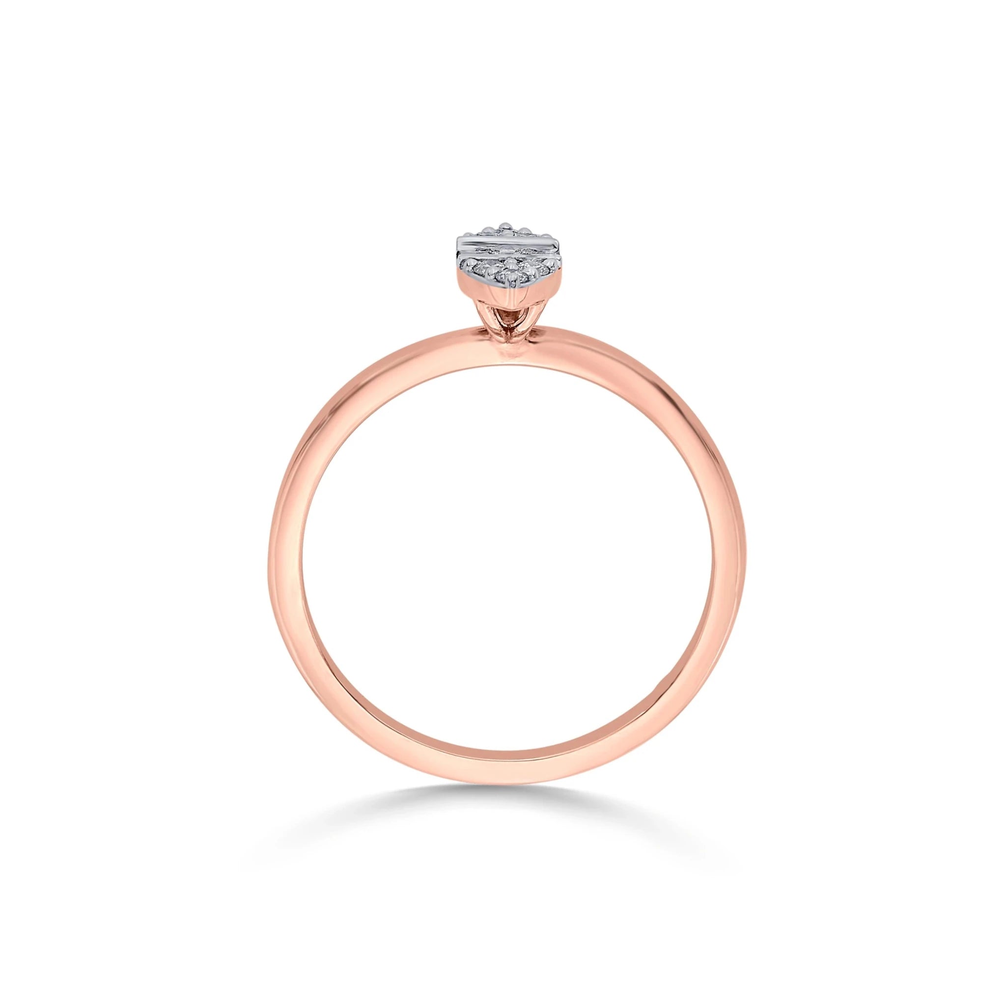 Boujee Marquise Diamond Enigma Ring - Zen Diamond India