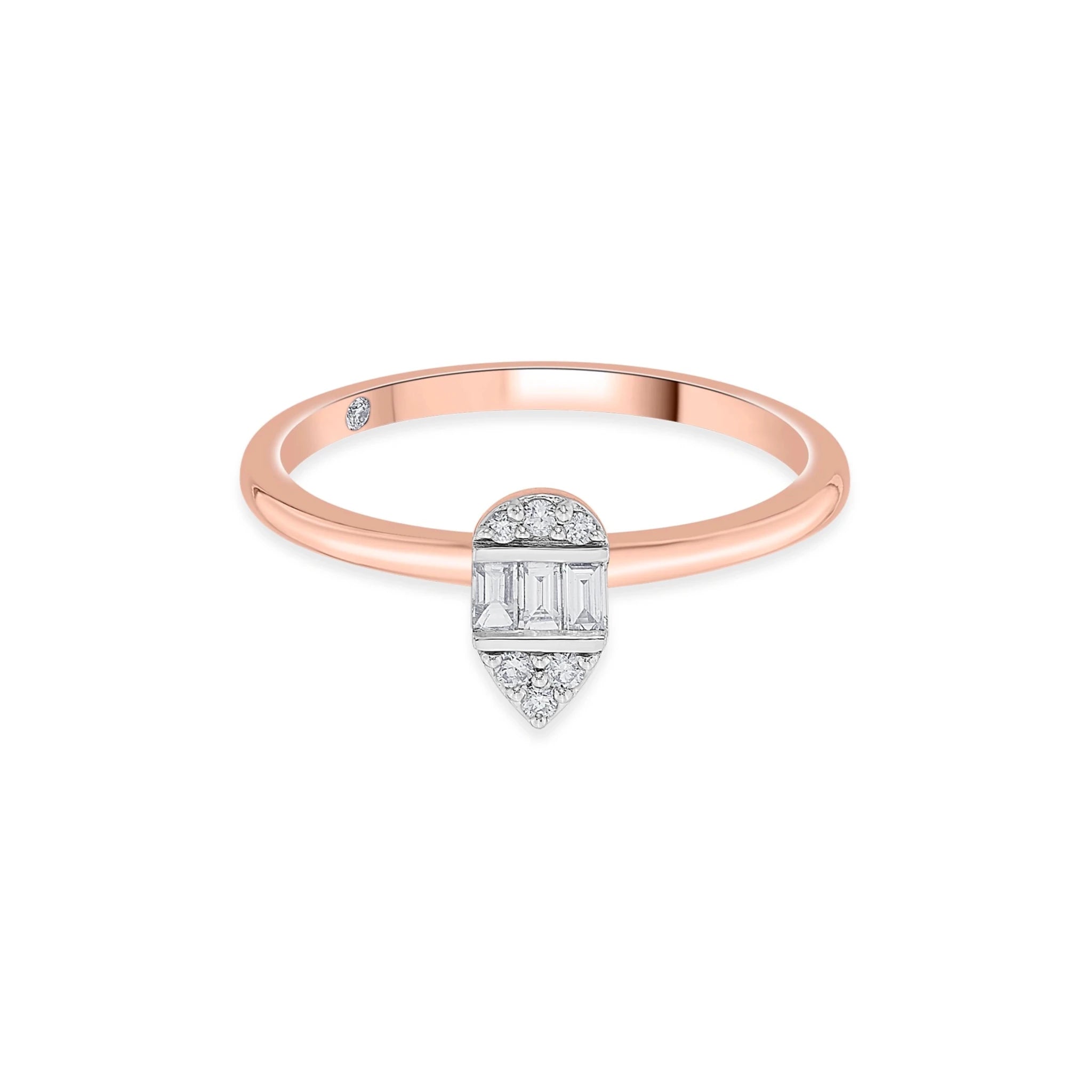 Boujee Teardrop Diamond Majesty Ring - Zen Diamond India