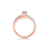 Boujee Rose Diamond Vortex Ring - Zen Diamond India