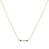 Kismet Everyday Chic Bar Necklace - Zen Diamond India