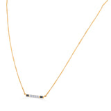 Kismet Everyday Chic Bar Necklace - Zen Diamond India