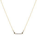 Kismet Modern Glamour Statement Necklace - Zen Diamond India