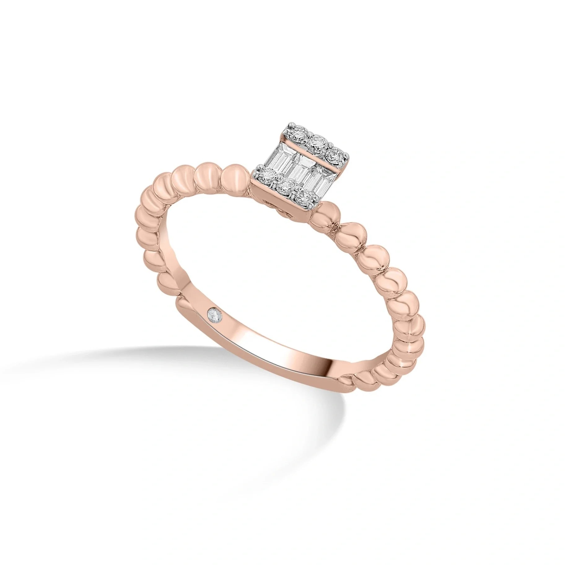 Boujee Vortex Sparkle Ring - Zen Diamond India