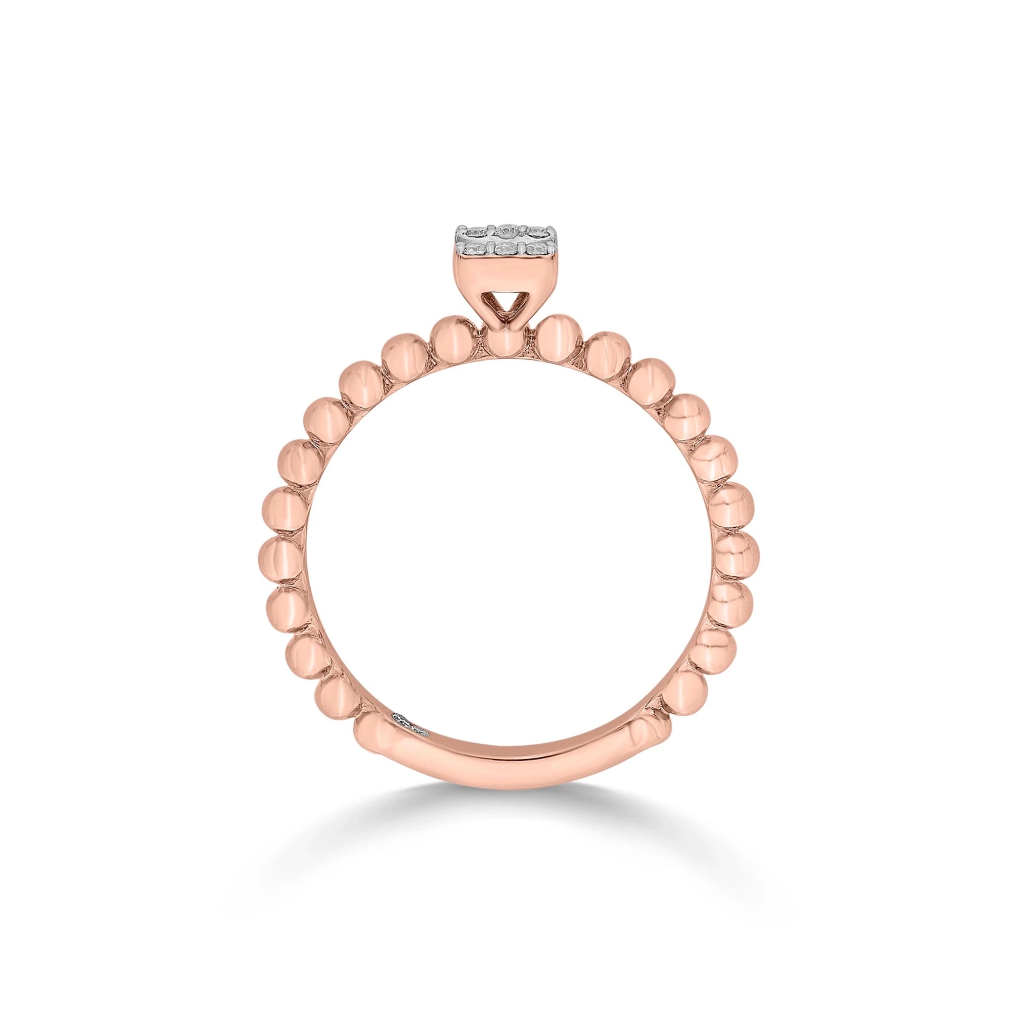 Boujee Vortex Sparkle Ring - Zen Diamond India