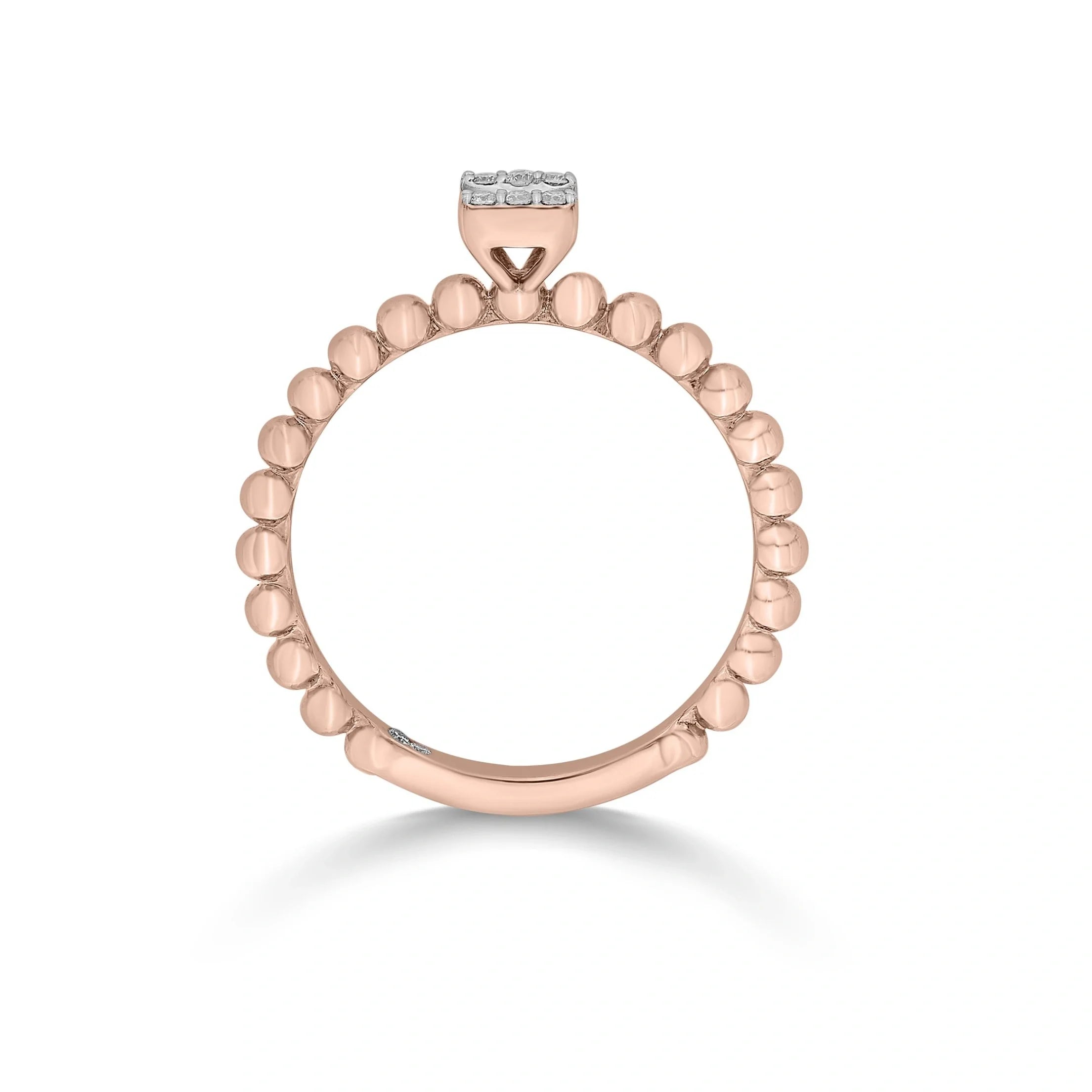 Boujee Vortex Sparkle Ring - Zen Diamond India