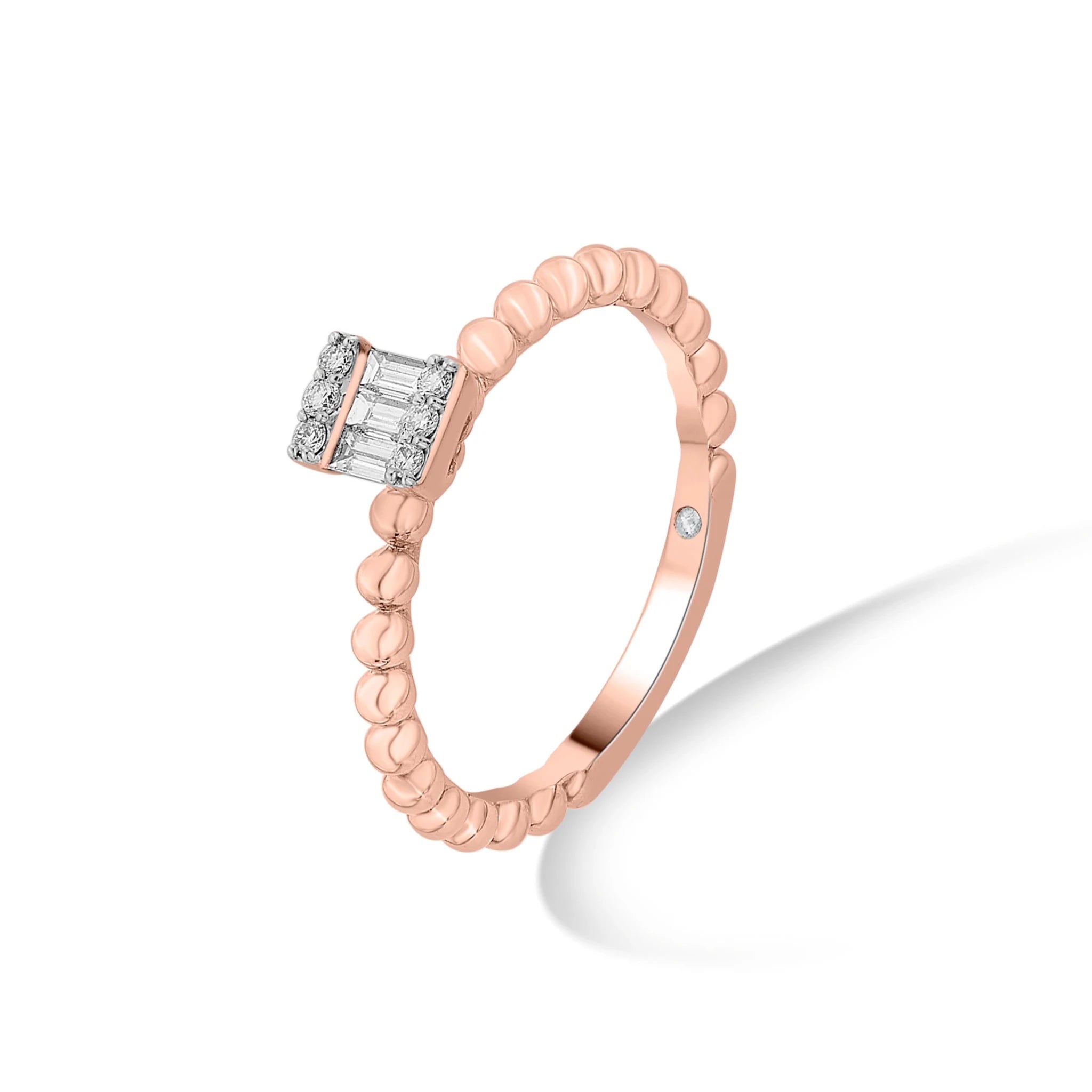 Boujee Vortex Sparkle Ring - Zen Diamond India