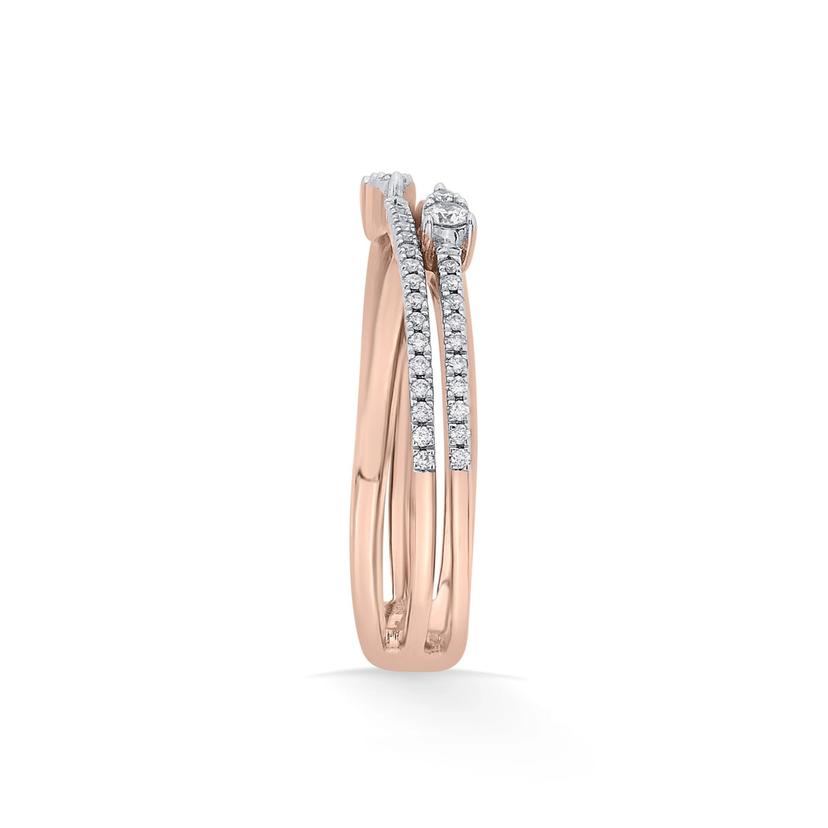 Zen Pirlanta Diamond Tide Ring - Zen Diamond India