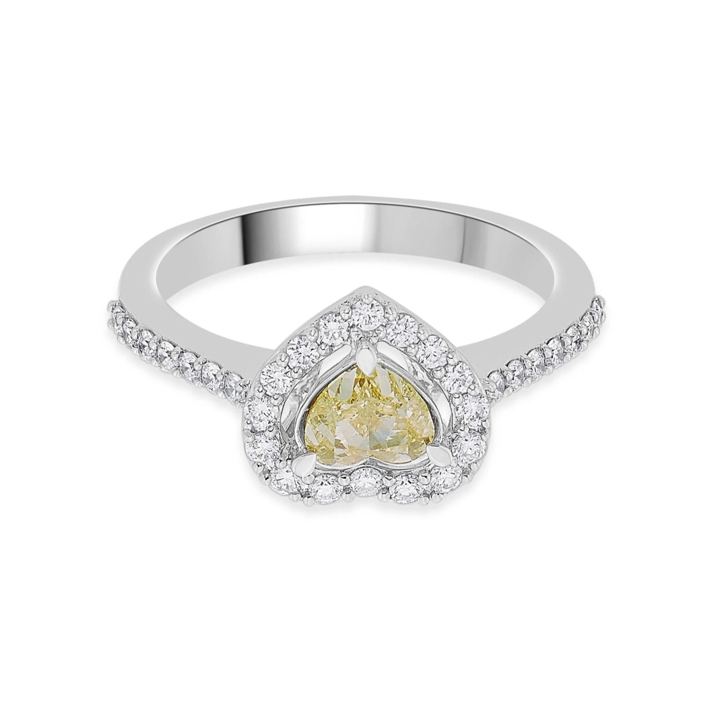Zen Pirlanta Heart of Sunshine Ring - Zen Diamond India